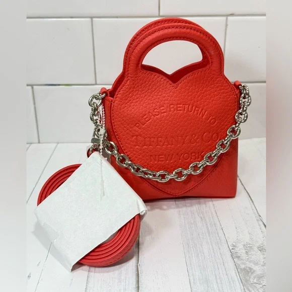 Tiffany & Co. Micro 99 Tote Bag in Red - Picture 8 of 9